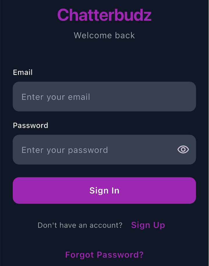 ChatterBudz screenshot